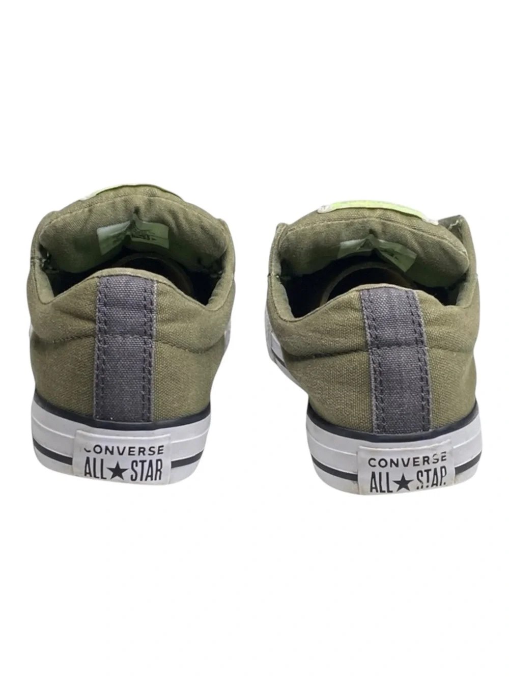 Converse ™️ ✪ Chuck Taylor All Star Street Low Slip On Sneakers ✪ Army Green ✪